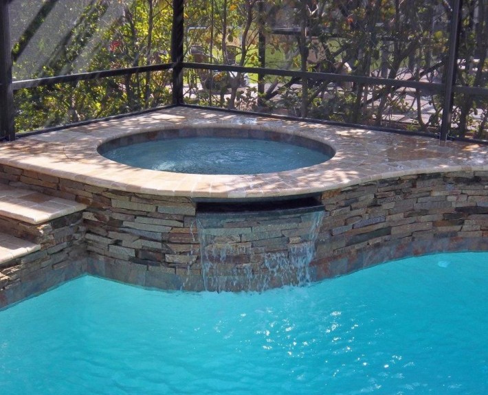 New Spa Construction – Tropical Pools And Pavers